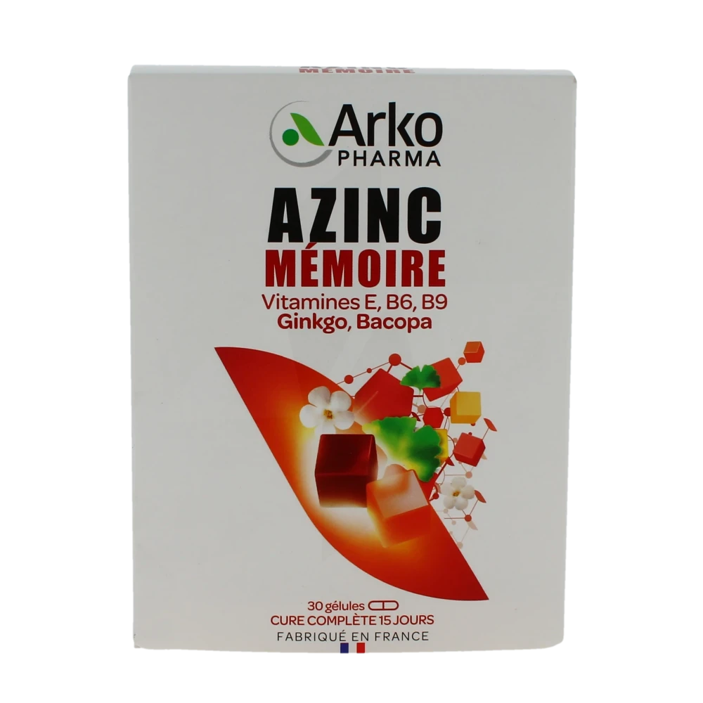 Azinc Memoire GÉl Boîte De 30