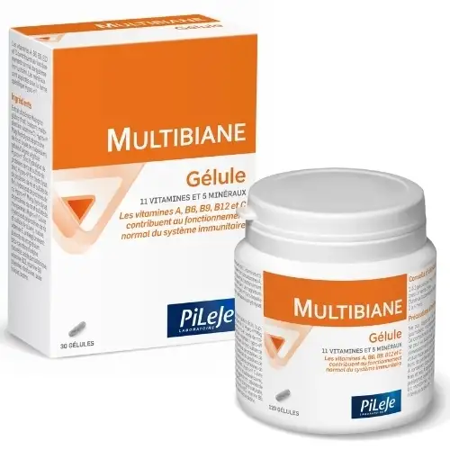 MULTIBIANE 120 gélules - Pileje