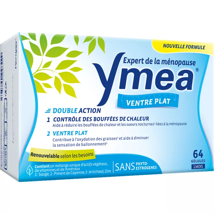 Ymea Ménopause Ventre Plat en Gélules