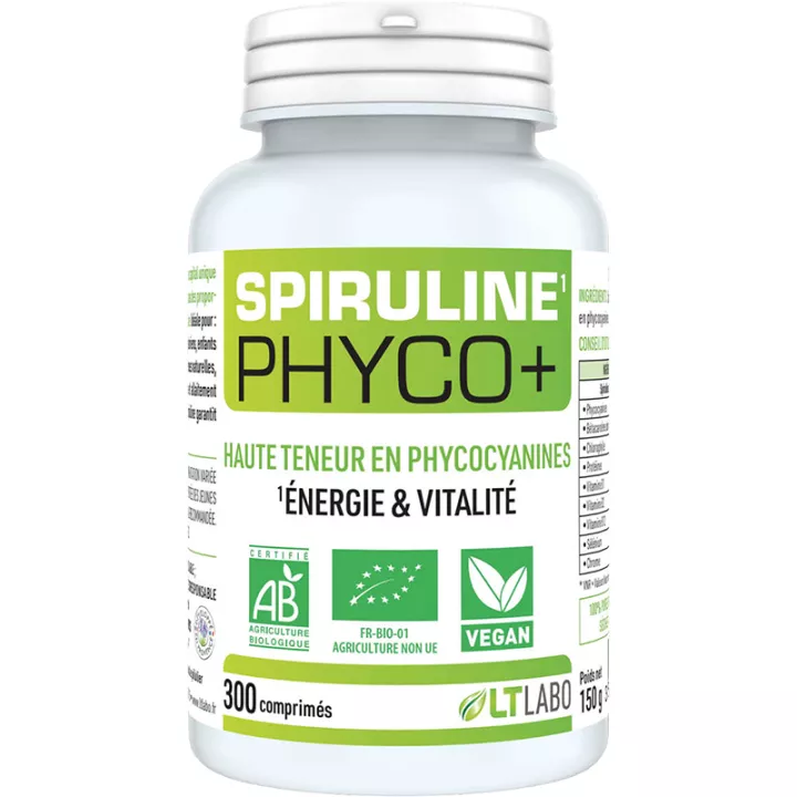 LT Labo Phyco+ Spiruline Bio Énergie et Vitalité