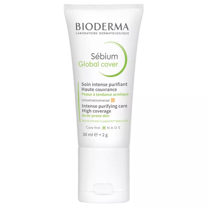 Bioderma Sébium Global Cover Soin Intense Purifiant Teinté 30 ml