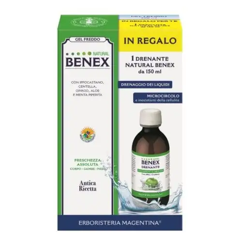 Gel Freddo 200ml + Drenante 150ml NATURAL BENEX