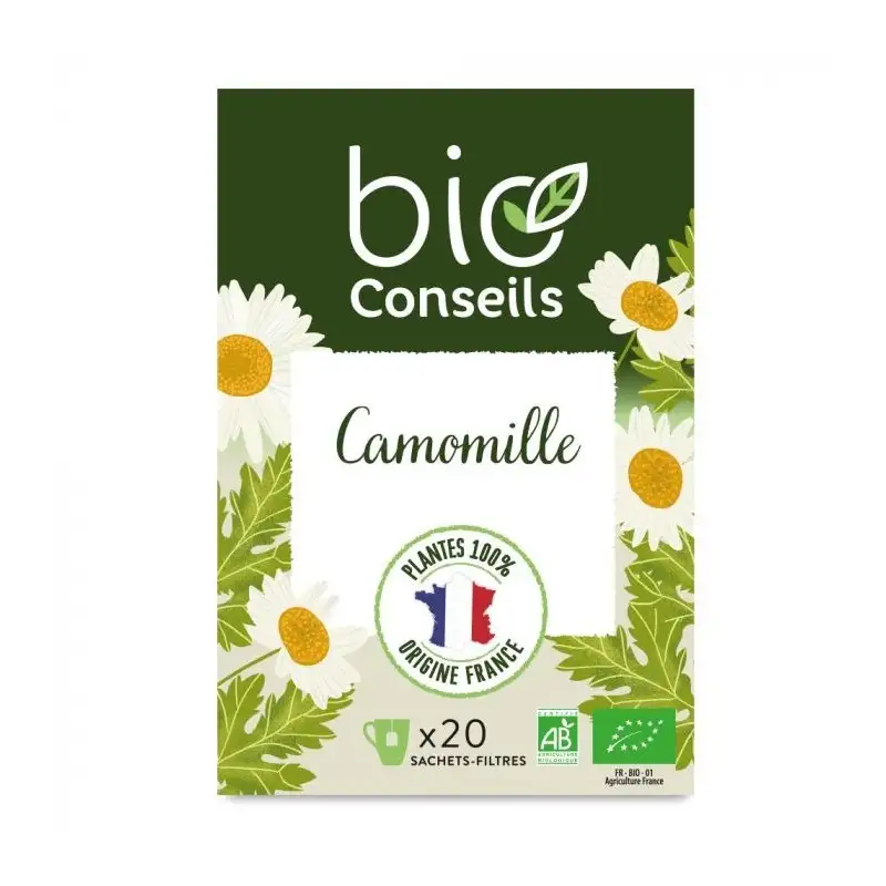 BIO CONSEILS CAMOMILLE infusion | 20 sachets