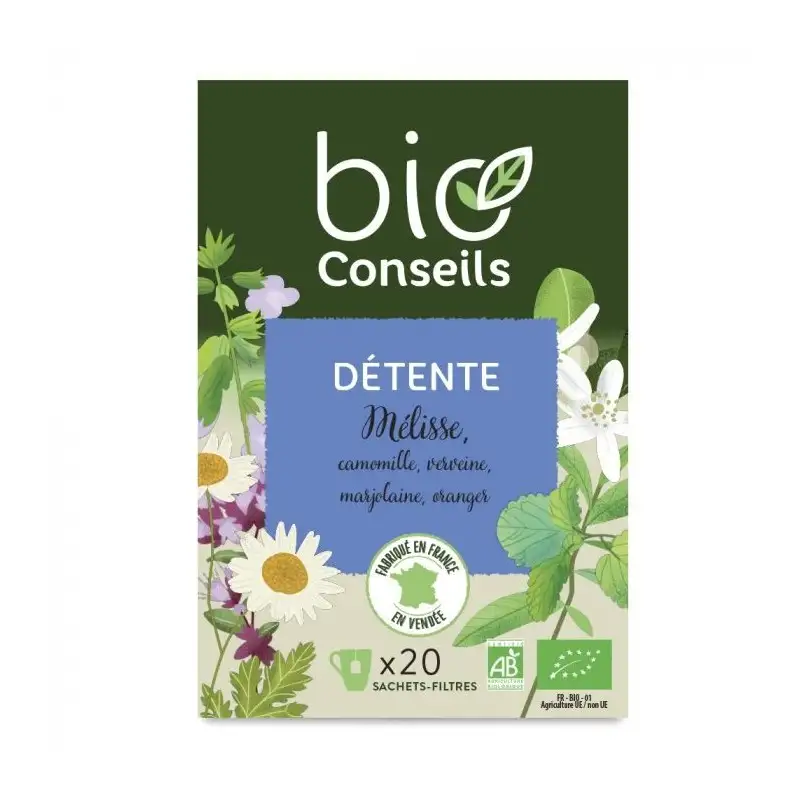 BIO CONSEILS DETENTE infusion | 20 sachets