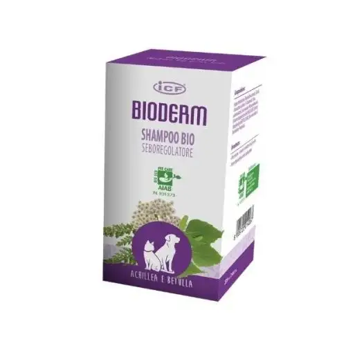 Bioderm Bio Shampoing Régulateur de Sébum ICF 220 ml