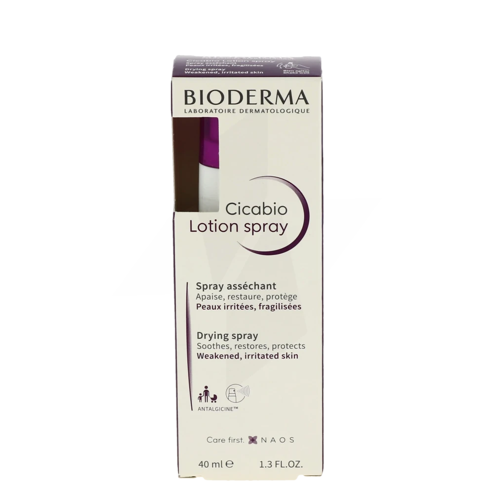 Bioderma Cicabio Lotion Assechante Réparatrice Peau Abîmée 40 Ml