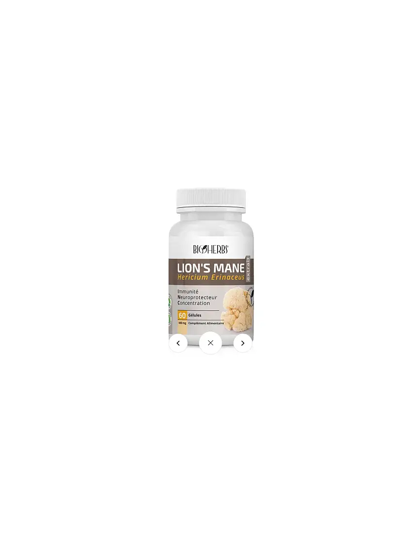 Bioherbs Lion’s mane 30 Gélules