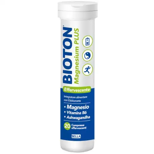 Bioton Magnésium Plus SELLE 20 Comprimés Effervescents