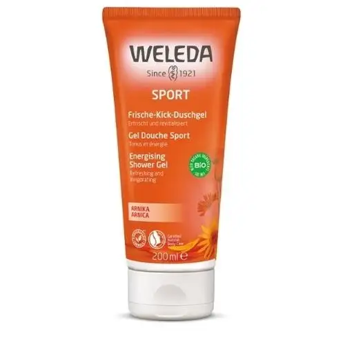 Weleda Gel Douche Sport à l'Arnica Bio 200 ml