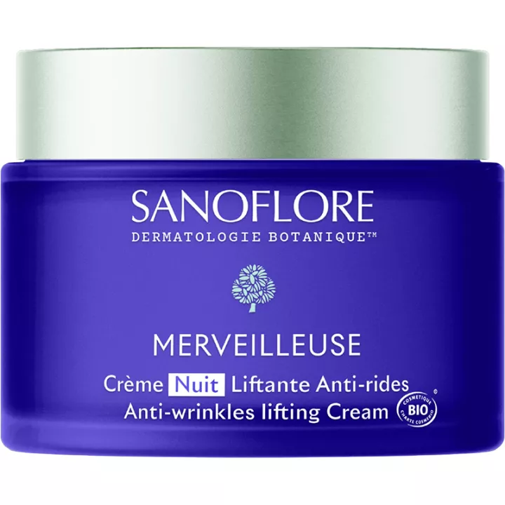 Sanoflore Merveilleuse Crème Nuit Anti-Rides 50 ml