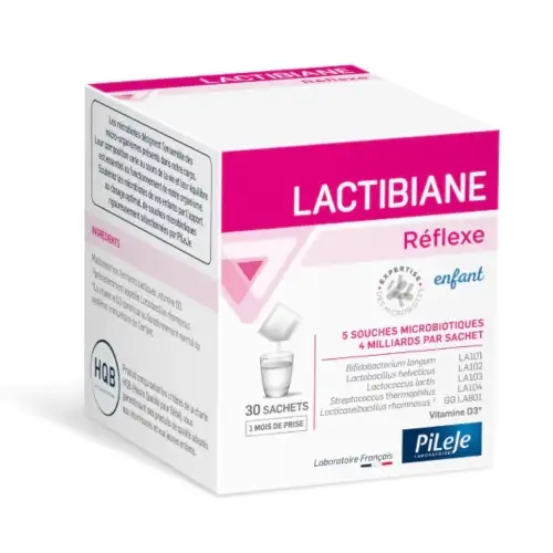LACTIBIANE Réflexe Enfant - 30 sachets - Pileje