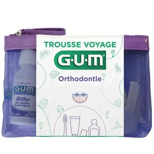 GUM Trousse de Voyage - Orthodontie