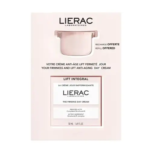 Lierac -  Coffret  Lift Intégral Crème Jour Raffermissante - 1 pot 50 ml + 1 recharge 50 ml
