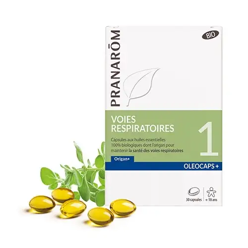 PRANAROM OLEOCAPS 1 - Voies Respiratoires (30 capsules) BIO