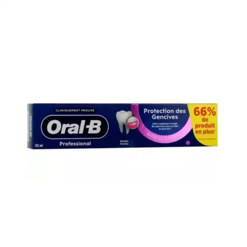 ORAL B Pro Protection des Gencives - menthe fraîche 125ml