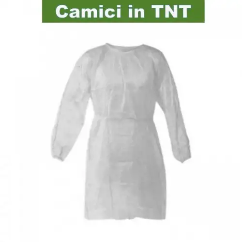 Cura Farma Blouse blanche jetable 10 pièces