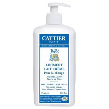Liniment Lait-crème pour le change bio - 500ml