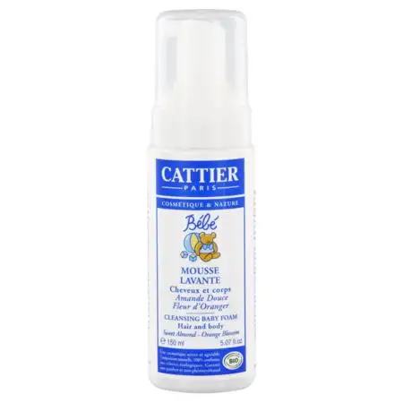 Mousse lavante cheveux et corps bio - 150ml