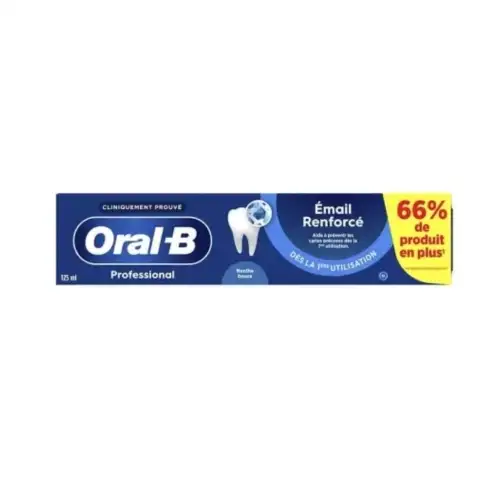 ORAL B Pro Email renforcé - menthe douce 125ml