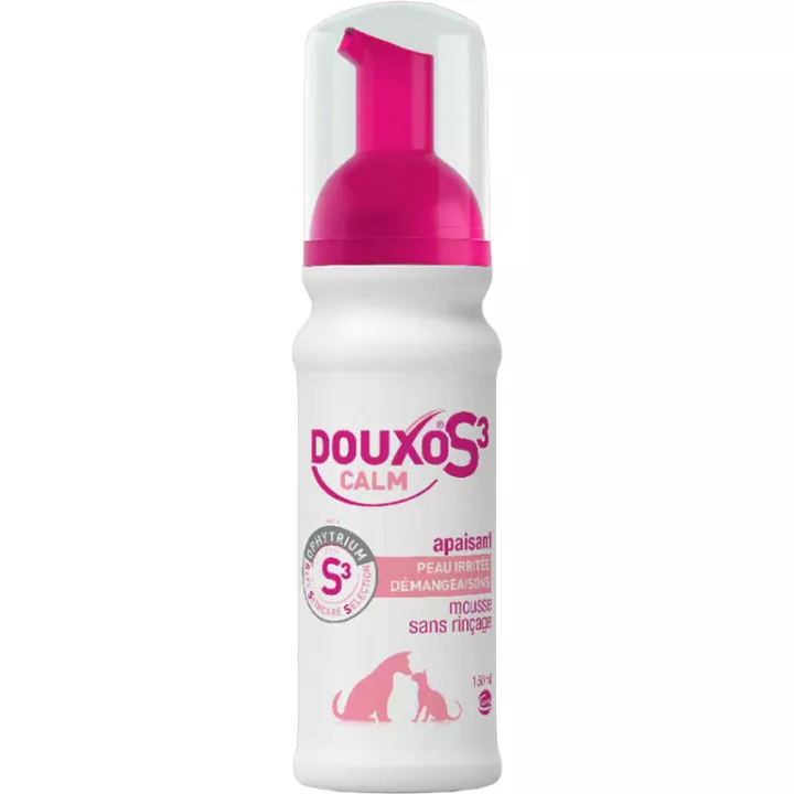 Douxo S3 Calm Mousse sans Rinçage Apaisante Chien et Chat 150ml