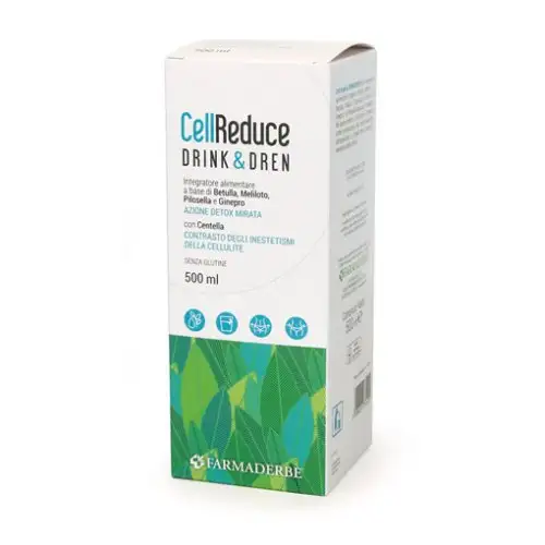 Cell Reduce Complément Alimentaire Liquide Drainant 500 ml