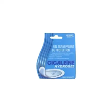 Akileine Cicaleïne Hydrogel Gel transparent de protection - 4 Pansements