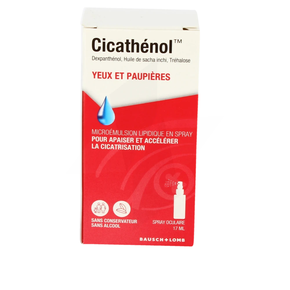Cicathenol Spray Oculaire Flacon De 17 Ml
