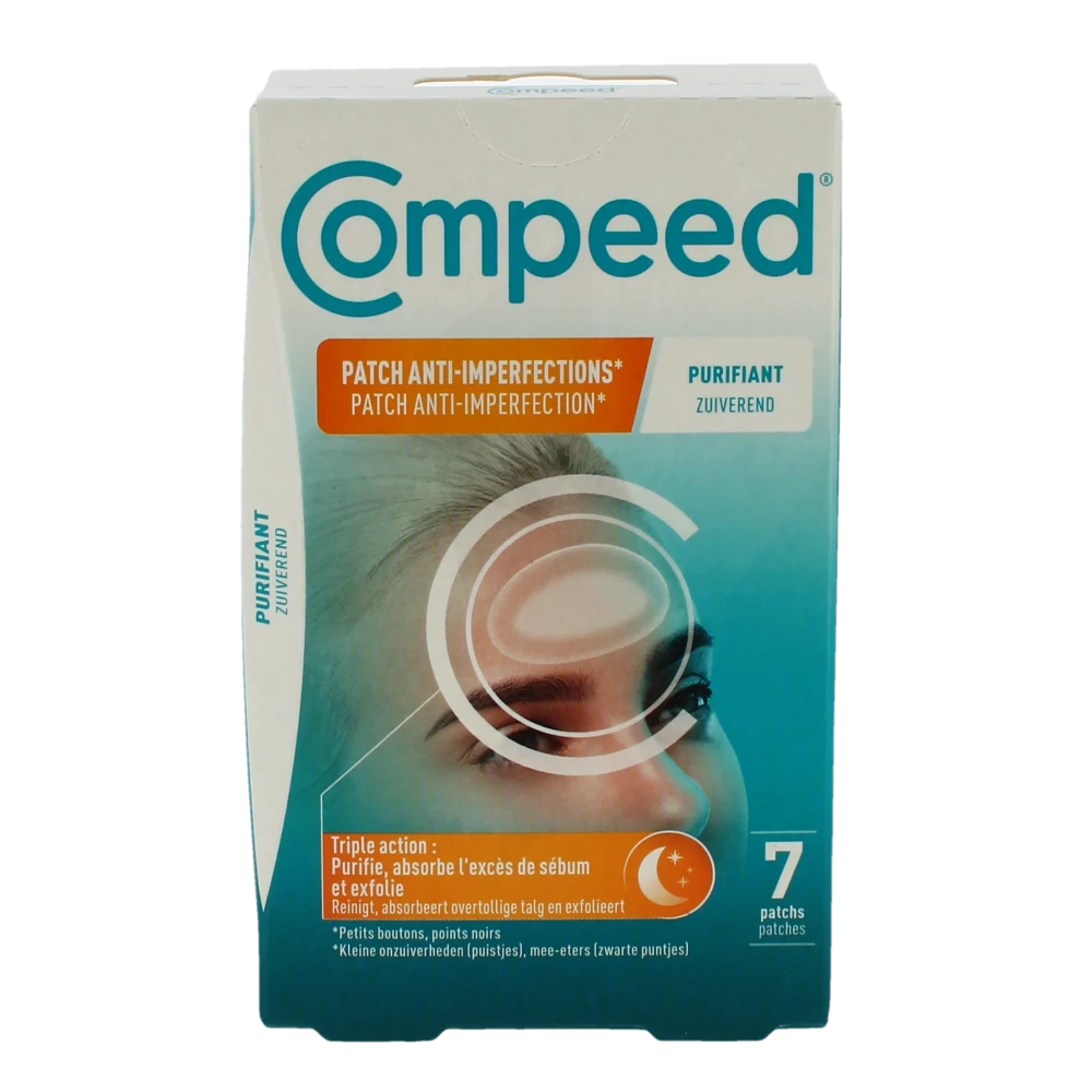 Compeed Patch Anti-imperfections Purifiant Nuit Boîte De 7