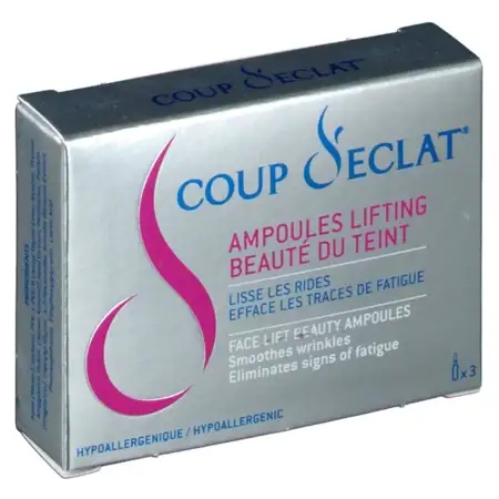 Coup D'éclat Ampoules Lifting Beauté du teint - 3 ampoules 1 ml