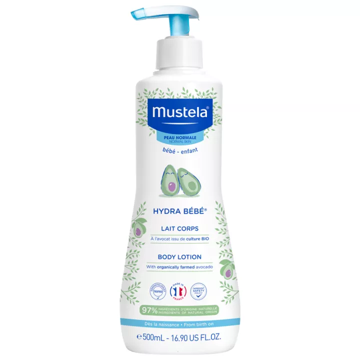 Mustela Bébé-Enfant Hydra Bébé Lait Corps 500 ml