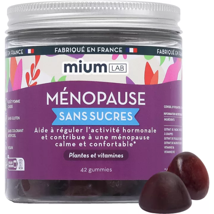 Mium Lab Gummies Ménopause Sans Sucres 42 Gommes*