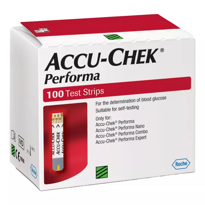 Accu-Chek Performa 100 bandelettes réactives