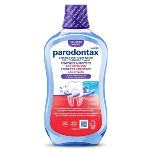 PARODONTAX - Bain de Bouche Gencives Acide Hyaluronique - 500ml