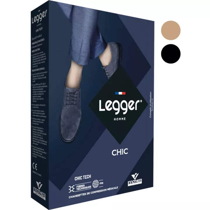 Bas de Contention Legger Chic Tech Homme Classe 2