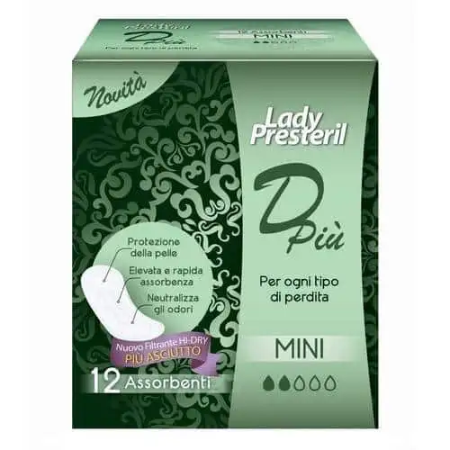 Dpiù Mini Lady Presteril 12 pièces