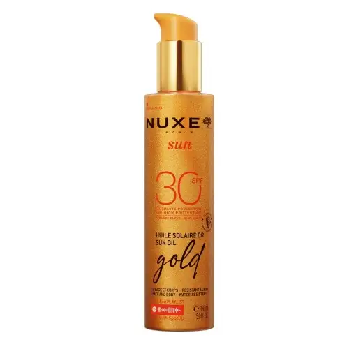 NUXE SUN GOLD - Huile Solaire Haute Protection SPF30 (150 ml)