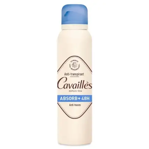 CAVAILLES - Déodorant - Spray Anti-transpirant Absorb+ 48h 150 ML