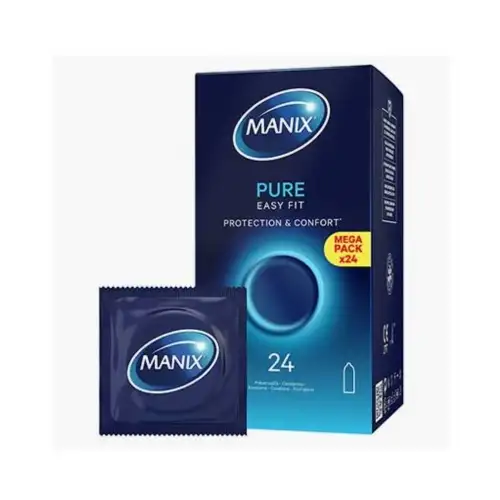 MANIX - Pure Easy Fit, 24 Préservatifs