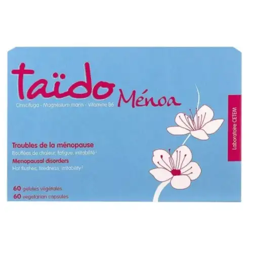 Taïdo Ménoa - Troubles de la ménopause - 60 gélules