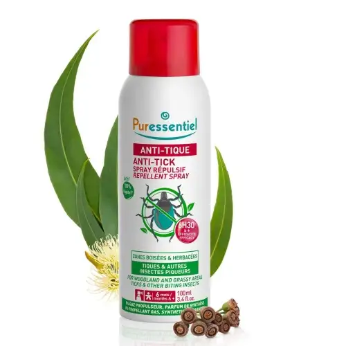 PURESSENTIEL -  ANTI-TIQUE Spray Répulsif  - 100 ml