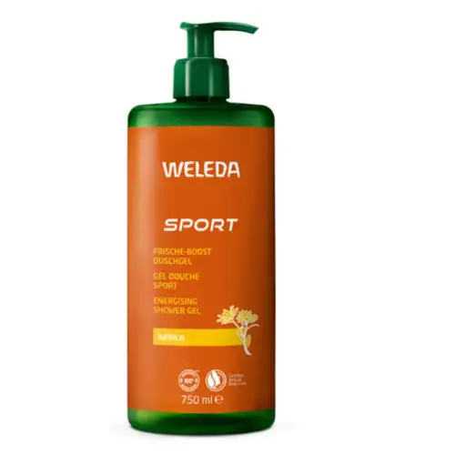 WELEDA - Gel Douche Sport - Arnica - Flacon-pompe 750ml