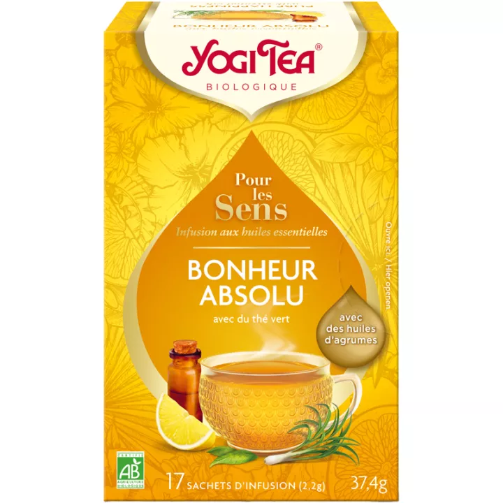 Yogi Tea Tisane Bonheur Absolu 17 sachets