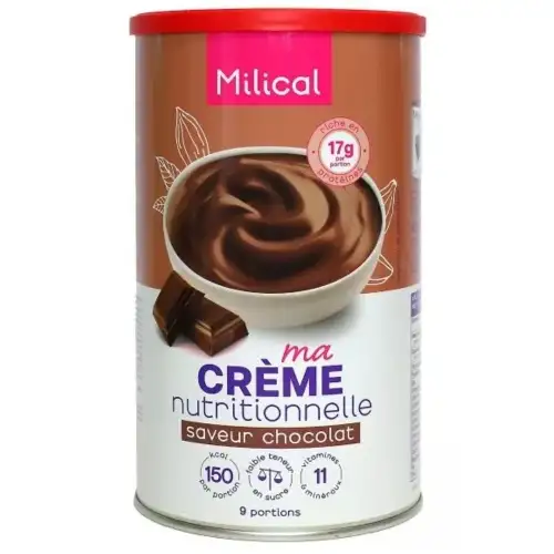 MILICAL - Crème Nutritionnelle Chocolat - 405g