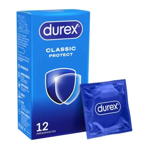 Durex Classic Protect - 12 préservatifs