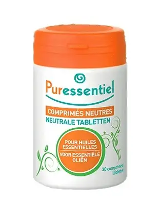PURESSENTIEL (30 comprimés Neutres pour Huiles Essentielles)