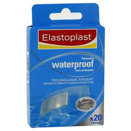 Elastoplast Pansements Waterproof 20 – Protection étanche et durable