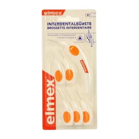 Brossettes Interdentaires Protection Caries 6 mm