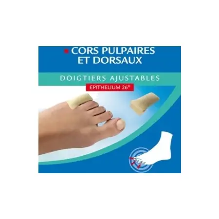Doigtiers ajustables à l'Epithelium 26 Petit modèle - x2