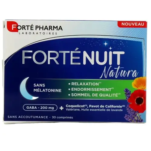 Forté Pharma - Forté Nuit Natura - 30 comprimés