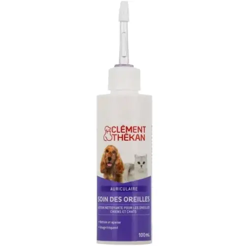 Clément Thékan  -  Soin des Oreilles Chiens et Chats - 100 ml